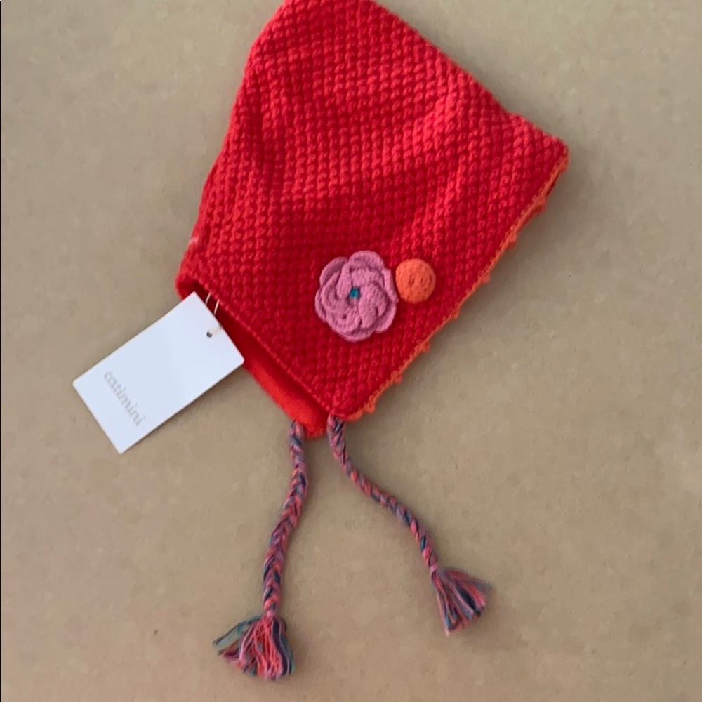 Riding hood style hat